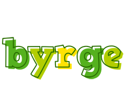 Byrge juice logo