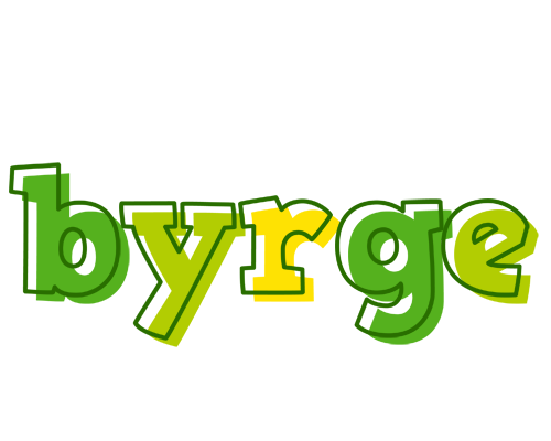 Byrge juice logo