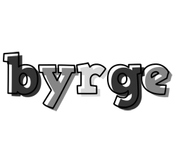 Byrge night logo