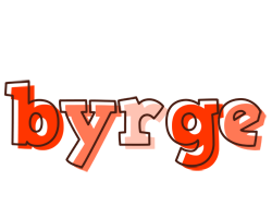 Byrge paint logo