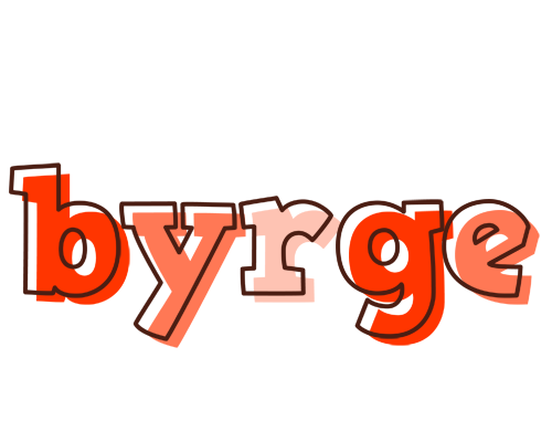 Byrge paint logo