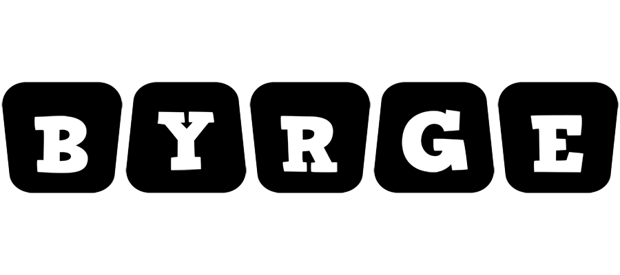 Byrge racing logo