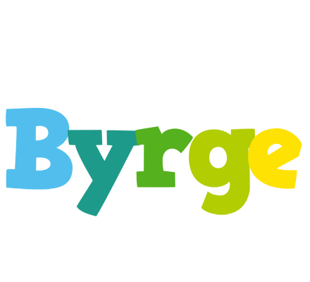 Byrge rainbows logo