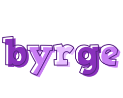 Byrge sensual logo