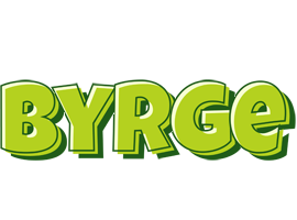 Byrge summer logo