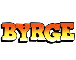 Byrge sunset logo