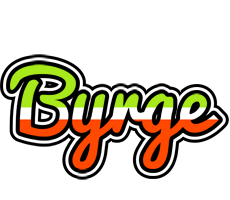 Byrge superfun logo