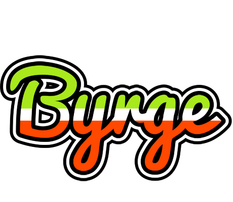 Byrge superfun logo