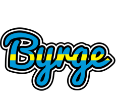 Byrge sweden logo