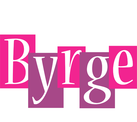 Byrge whine logo