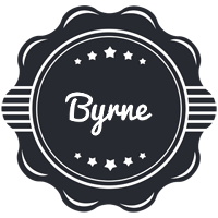 Byrne badge logo