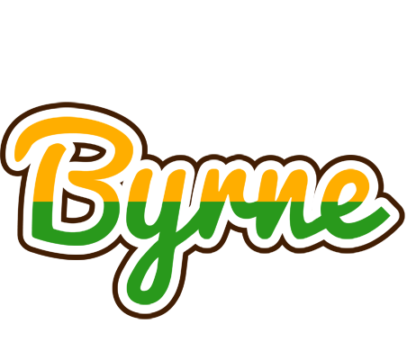 Byrne banana logo