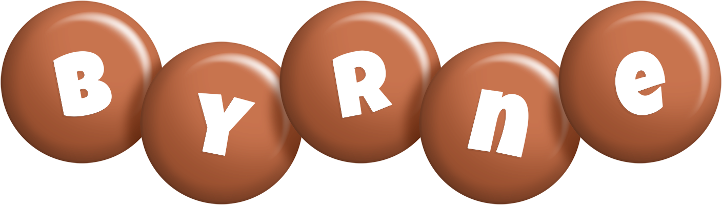 Byrne candy-brown logo