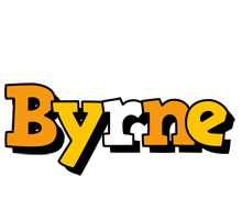 Byrne cartoon logo