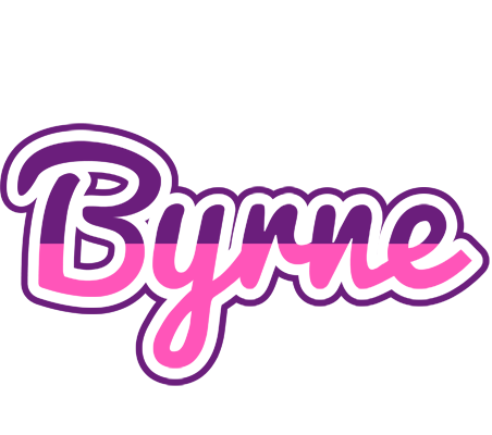 Byrne cheerful logo