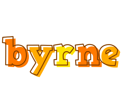 Byrne desert logo