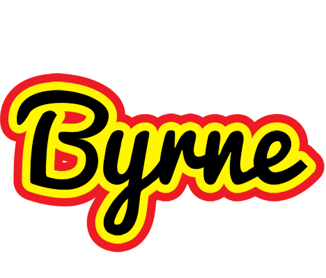 Byrne flaming logo