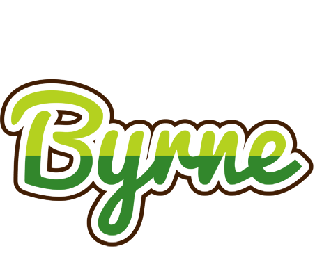 Byrne golfing logo