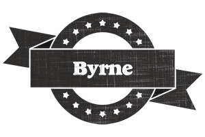 Byrne grunge logo