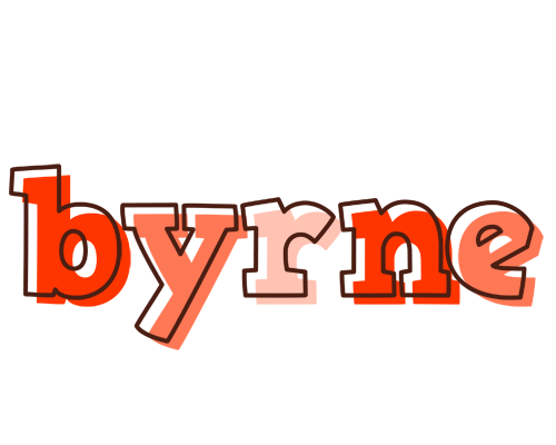 Byrne paint logo