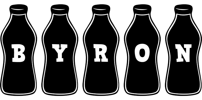 Byron bottle logo