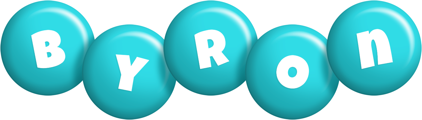 Byron candy-azur logo