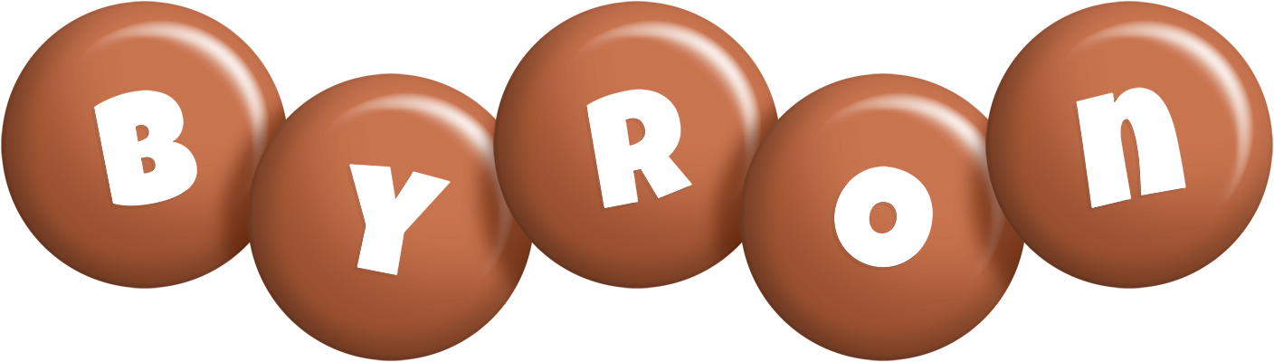 Byron candy-brown logo
