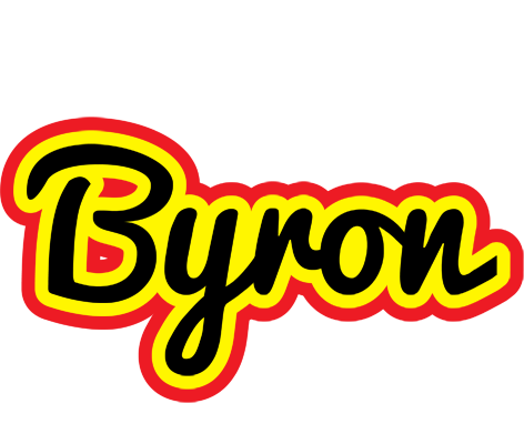 Byron flaming logo