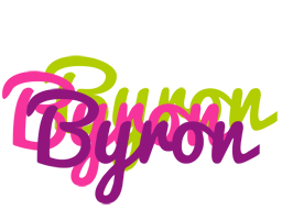 Byron flowers logo