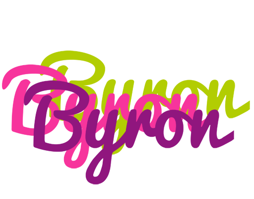 Byron flowers logo