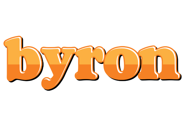 Byron orange logo