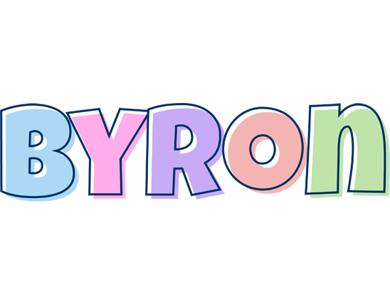 Byron pastel logo