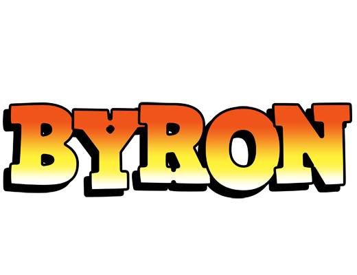 Byron sunset logo