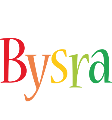 Bysra birthday logo