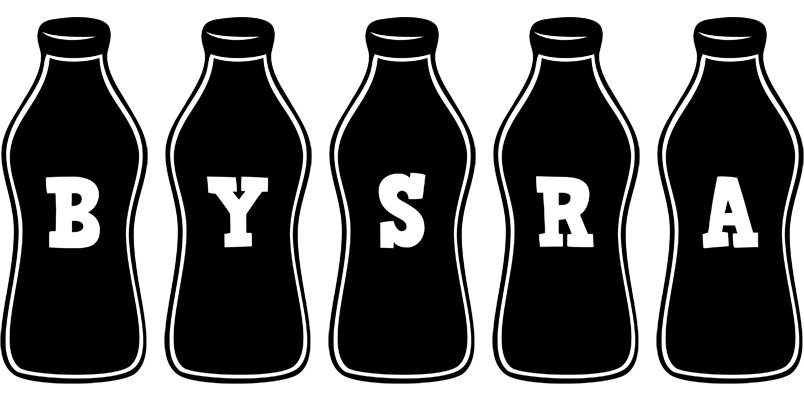 Bysra bottle logo