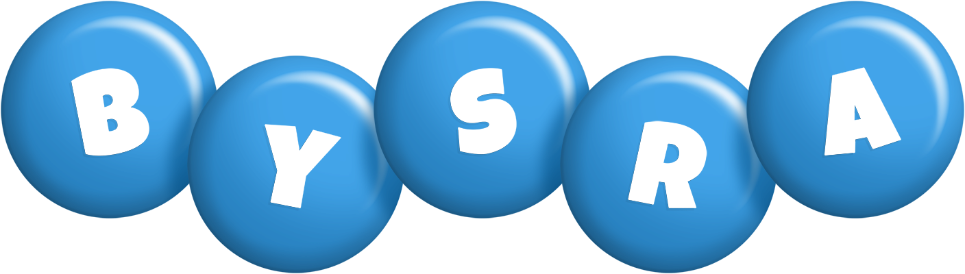 Bysra candy-blue logo