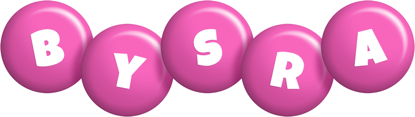Bysra candy-pink logo