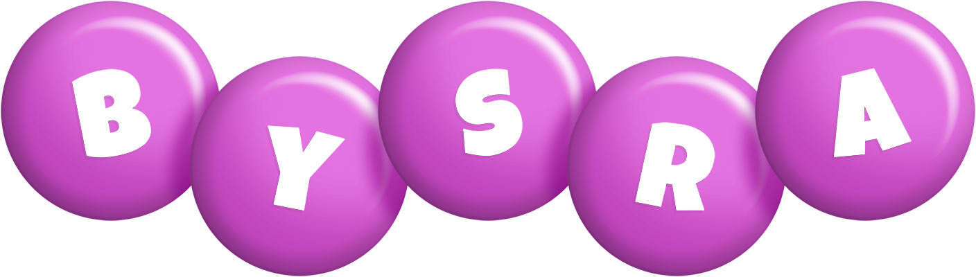 Bysra candy-purple logo