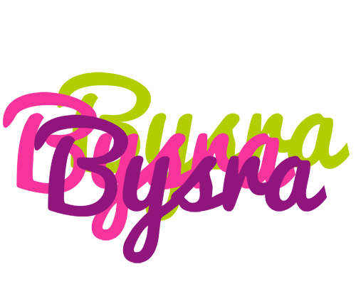 Bysra flowers logo