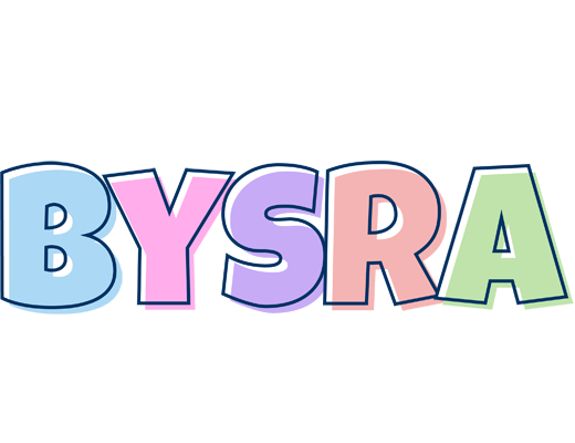 Bysra pastel logo