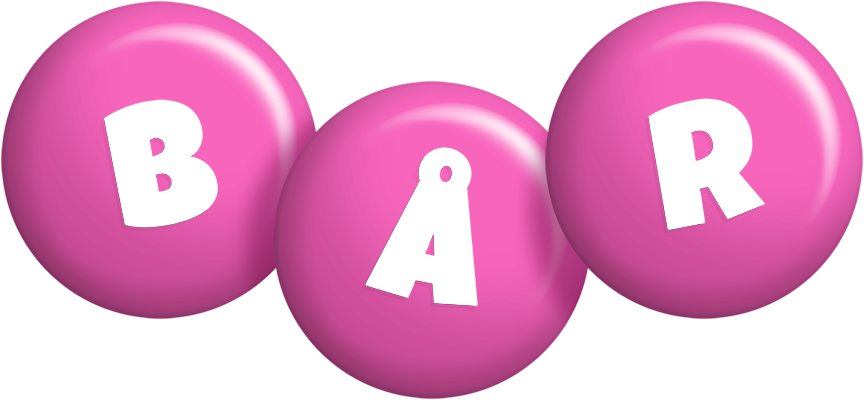 Bår candy-pink logo