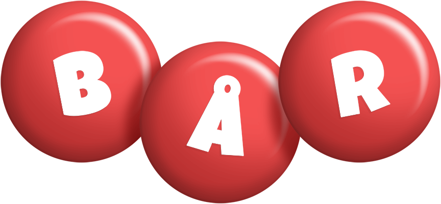 Bår candy-red logo
