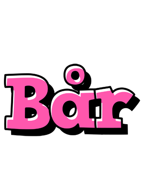 Bår girlish logo