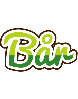 Bår golfing logo