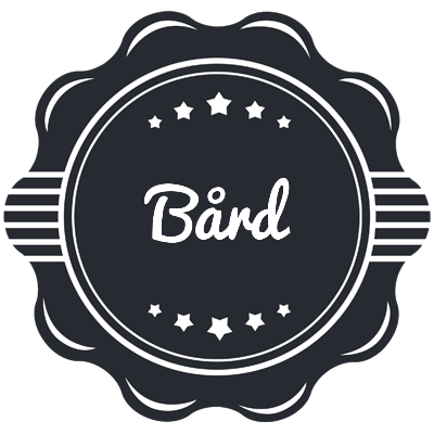 Bård badge logo