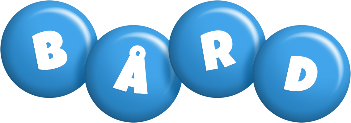 Bård candy-blue logo