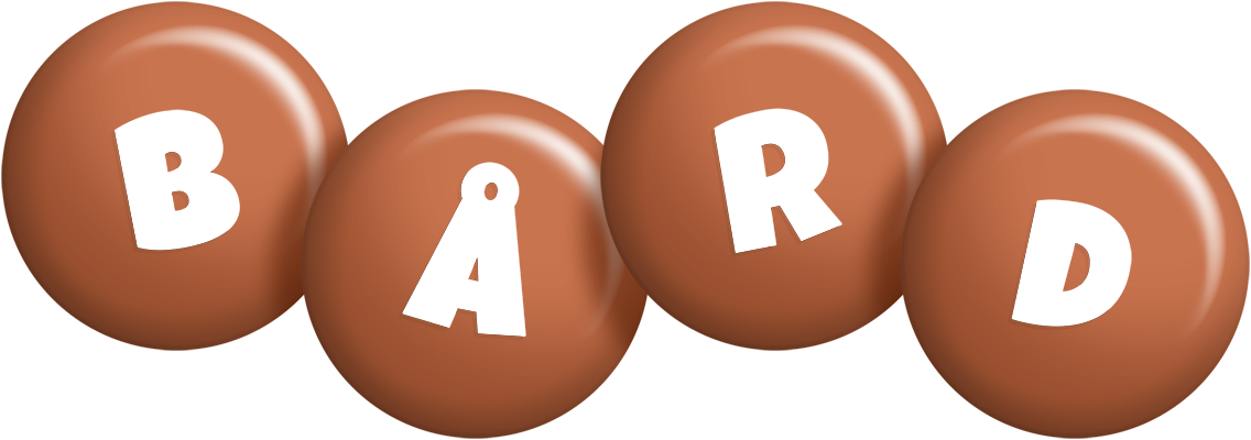 Bård candy-brown logo