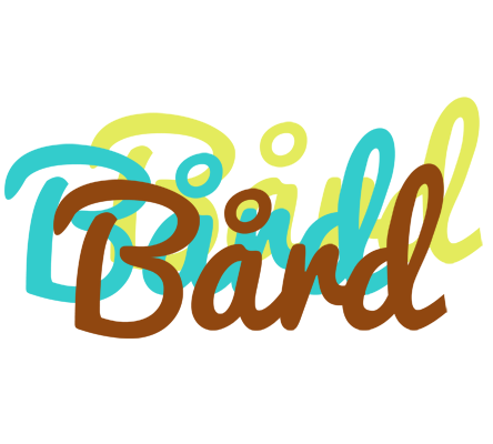 Bård cupcake logo