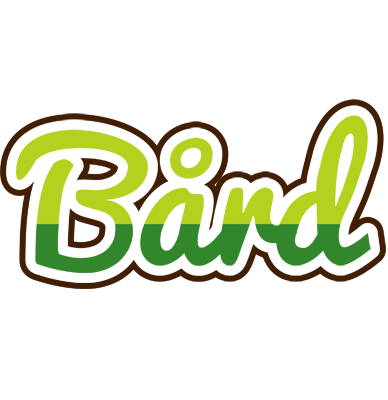 Bård golfing logo