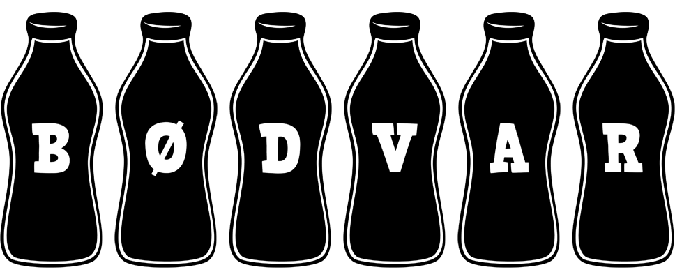 Bødvar bottle logo